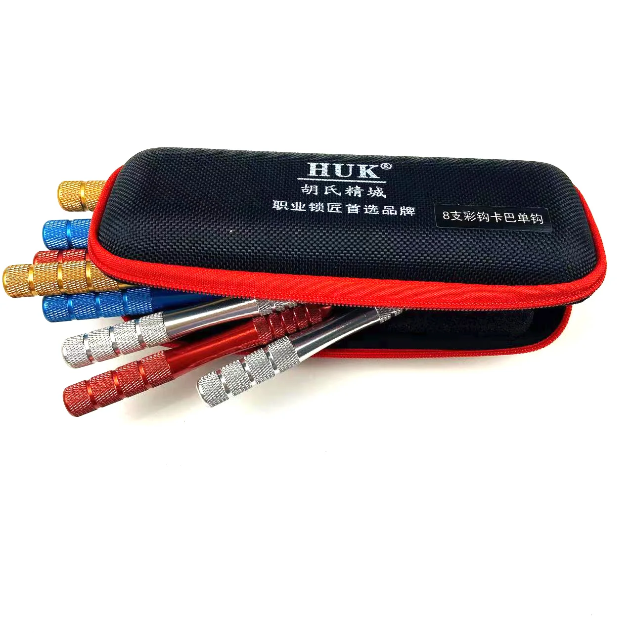 HUK 8pcs Lock Pick Tools Set Durable Precision Crafted Lock Picking Set for Training And Demonstrations
HUK 8pcs Lock Pick Tools Set Durable Precision Crafted Lock Picking Set for Training And Demonstrations
