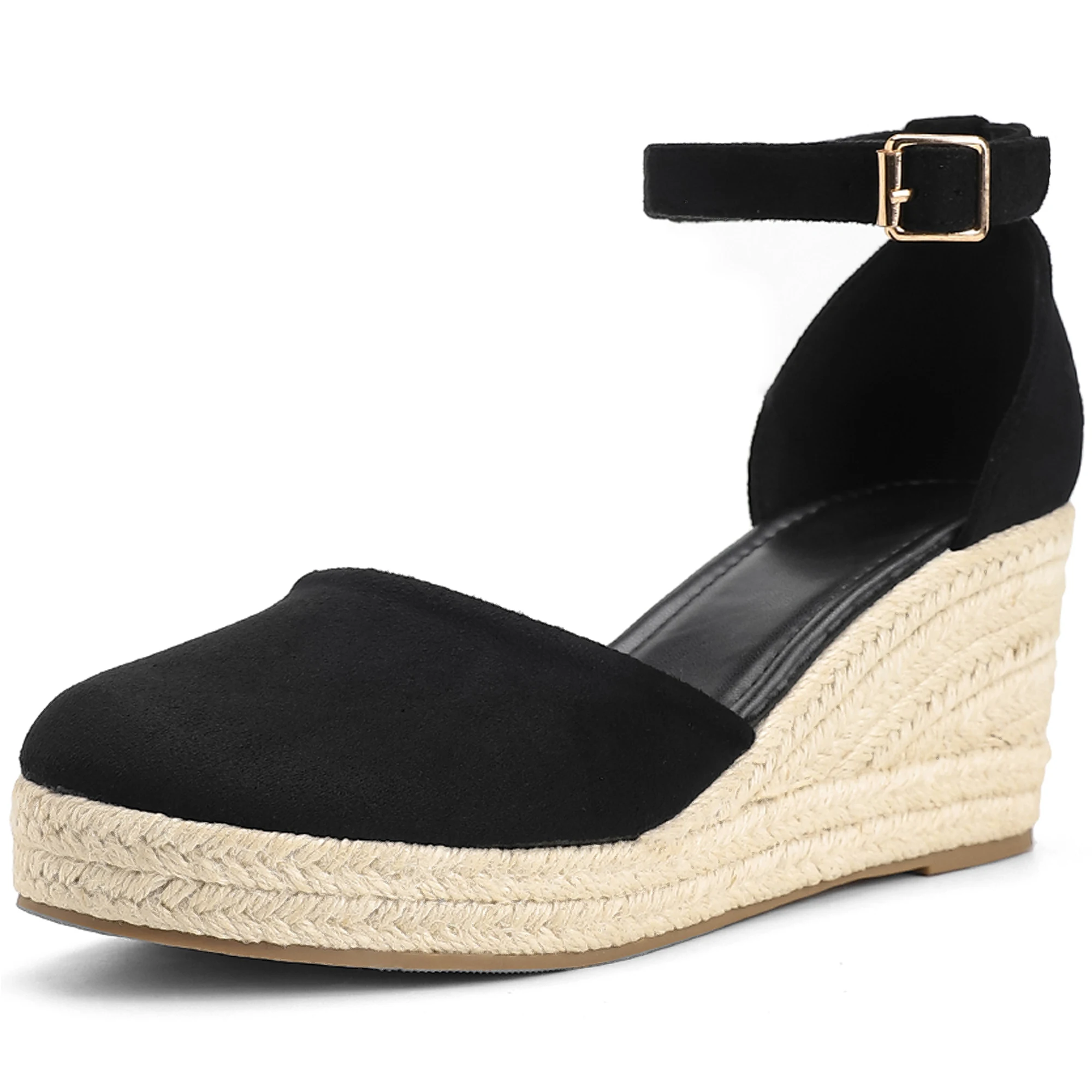 Women's fashion wedge sandals Summer casual non-slip open-toed platform shoes Elegant women's sandals wear beach women's shoes
Women's fashion wedge sandals Summer casual non-slip open-toed platform shoes Elegant women's sandals wear beach women's shoes