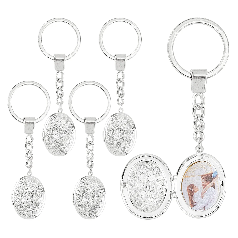 5Pcs Brass Locket Keychain with Iron Rings Platinum 98mm 5pcs/set
5Pcs Brass Locket Keychain with Iron Rings Platinum 98mm 5pcs/set