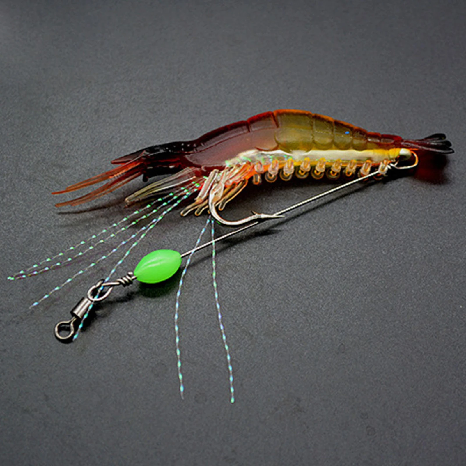 Glowing Shrimp Lure Soft Plastic Bait For Bass Trout Salmon Catfish Realistic Artificial Shrimp Fishing Lure With Sharp Hook
Glowing Shrimp Lure Soft Plastic Bait For Bass Trout Salmon Catfish Realistic Artificial Shrimp Fishing Lure With Sharp Hook