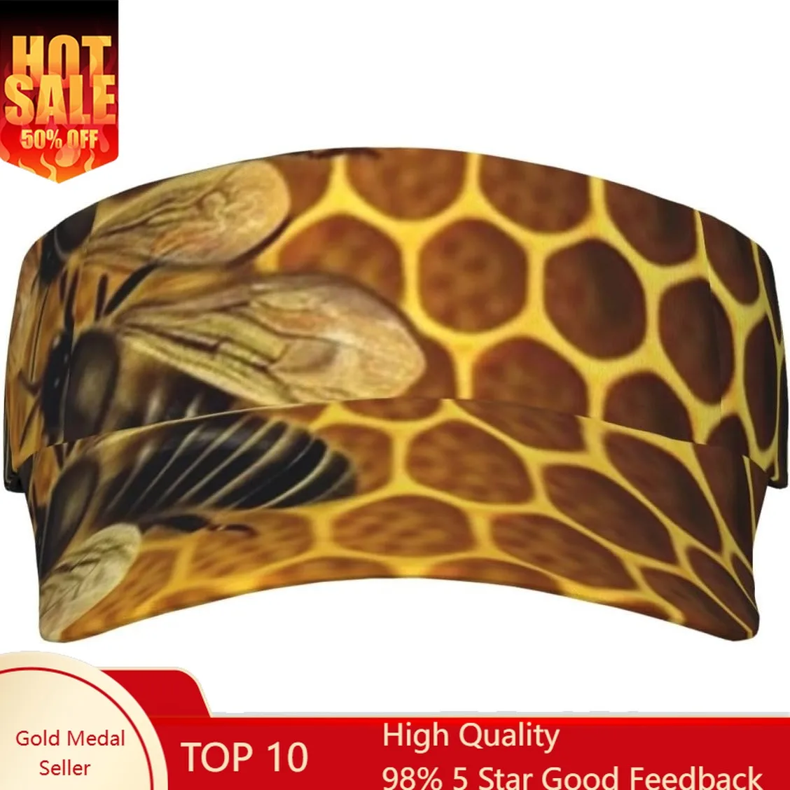 Sports Sun Visor Hat Adjustable Sun Caps Uv Protection Athletic Visor Cap Quick Dry Beach Golf Hats Bees On Hive Black
Sports Sun Visor Hat Adjustable Sun Caps Uv Protection Athletic Visor Cap Quick Dry Beach Golf Hats Bees On Hive Black