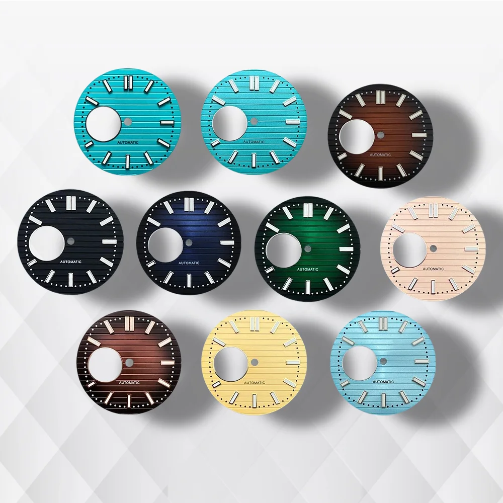 S Logo 30.5mm White Nautilus Dial NH38 Hollow out High Quality Watch Mod Accessory with Green Luminous Hands
S Logo 30.5mm White Nautilus Dial NH38 Hollow out High Quality Watch Mod Accessory with Green Luminous Hands
