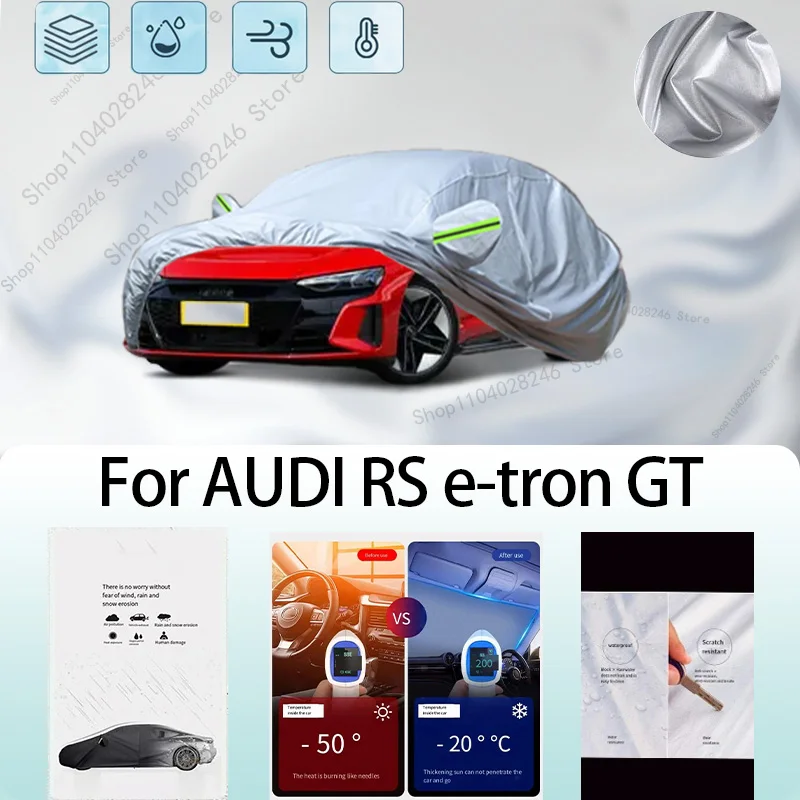 For AUDI RS e-tron GT Car clothing sun protection snow prevention antifreeze car protective cover auto cover
For AUDI RS e-tron GT Car clothing sun protection snow prevention antifreeze car protective cover auto cover