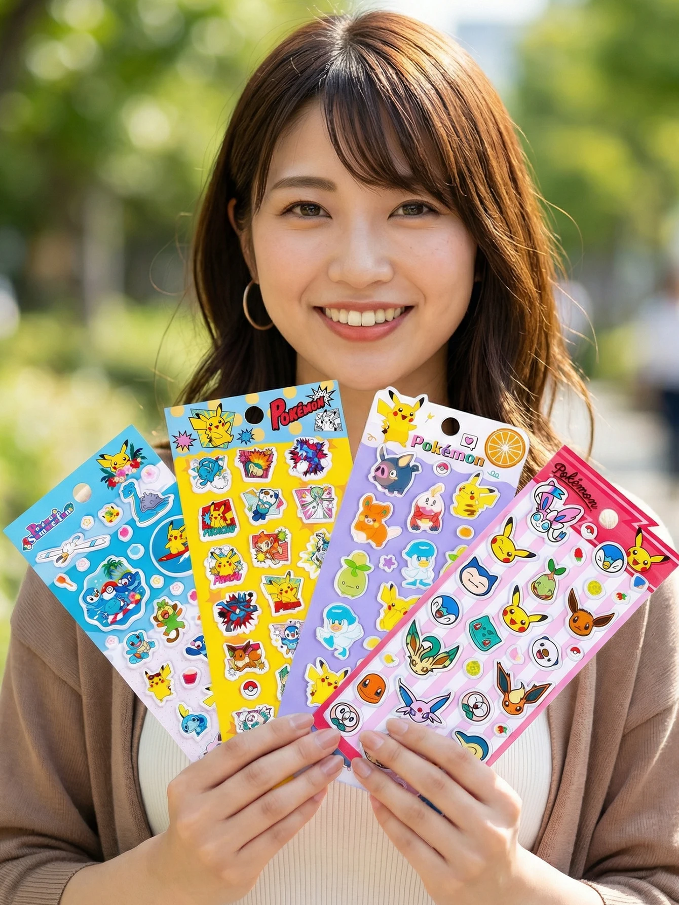 Pokémon 3D cute embossed stickers, children's cartoon stickers, perfect for decorating smartphone cases or notebooks.
Pokémon 3D cute embossed stickers, children's cartoon stickers, perfect for decorating smartphone cases or notebooks.