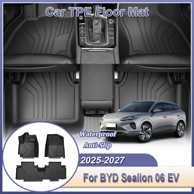 For BYD Sealion 06 Accessories 2025 2026 2027 Sea lion 06 EV Car TPE Floor Mats Foot Odorless Pad Tray Waterproof Interior Part
For BYD Sealion 06 Accessories 2025 2026 2027 Sea lion 06 EV Car TPE Floor Mats Foot Odorless Pad Tray Waterproof Interior Part