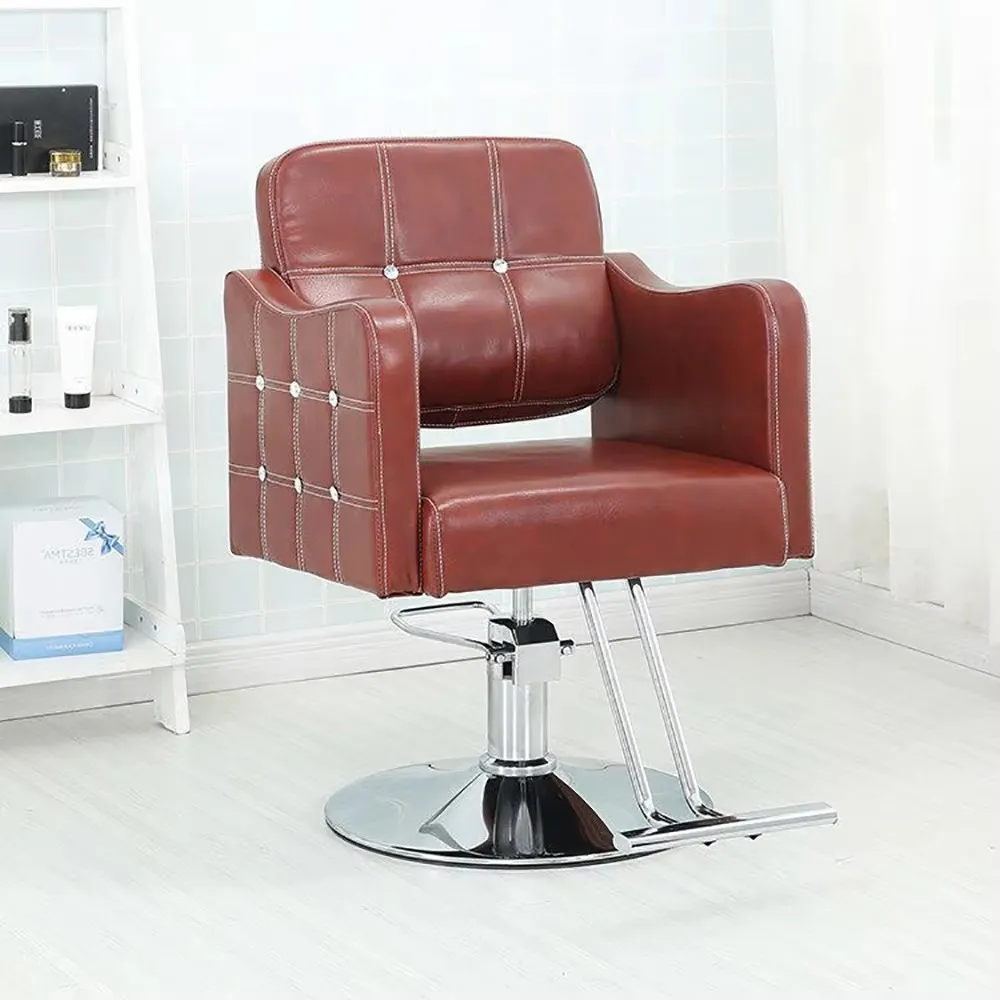 Nordic Salon Barber ChairSimple Comfortable Aesthetic Comfortable Hairdresser Chair Beauty Modern Kapperstoel Hair Furniture
Nordic Salon Barber ChairSimple Comfortable Aesthetic Comfortable Hairdresser Chair Beauty Modern Kapperstoel Hair Furniture