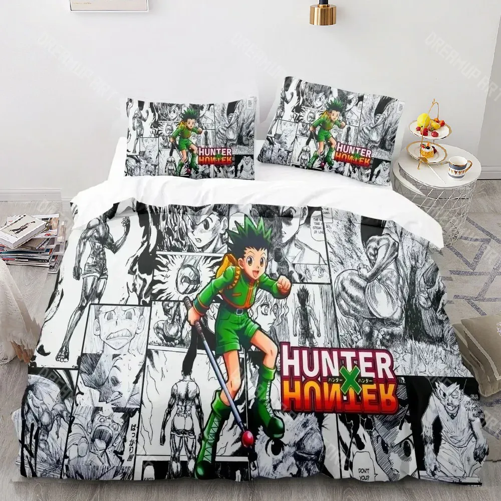 3D Anime Hunter X Hunter Bedding Set Twin Full Queen Size Anime Bed Set Children Kids Duvet Cover Bedroom Home Decor
3D Anime Hunter X Hunter Bedding Set Twin Full Queen Size Anime Bed Set Children Kids Duvet Cover Bedroom Home Decor