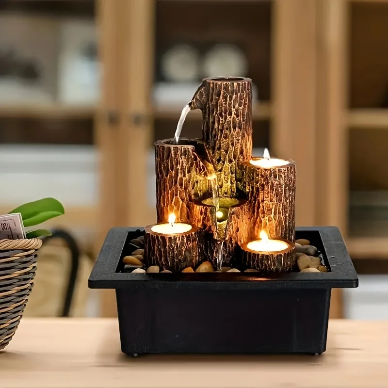 Delightful Mini desktop Fountain ornament Office courtyard Living room decorative fountain ornament to increase relaxation
Delightful Mini desktop Fountain ornament Office courtyard Living room decorative fountain ornament to increase relaxation