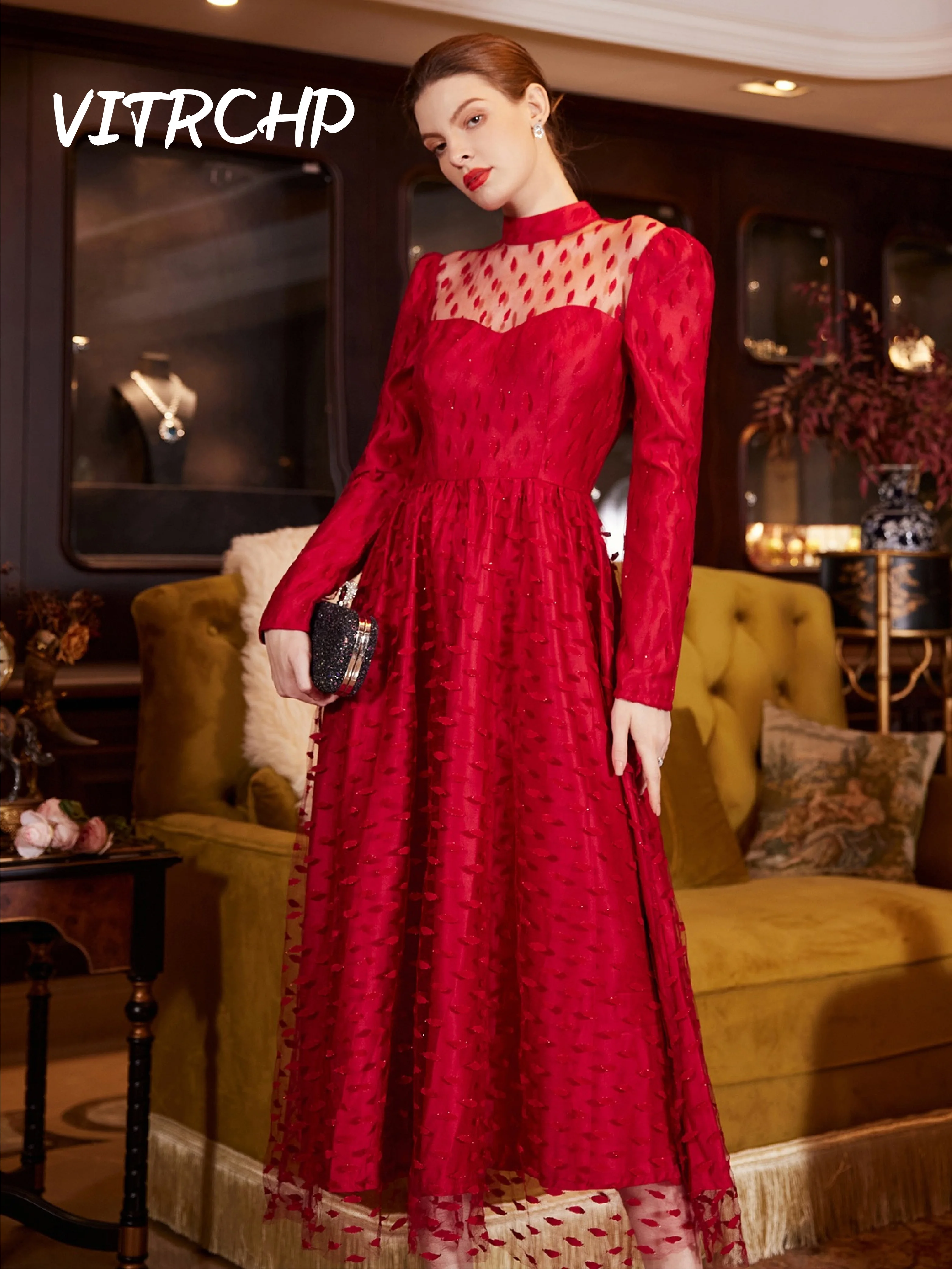 Burgundy Tulle Hollow Out Wedding Party Dresses for Women Modest Tea Length A Line Evening Cocktail Prom Gown Formal Vestidos
Burgundy Tulle Hollow Out Wedding Party Dresses for Women Modest Tea Length A Line Evening Cocktail Prom Gown Formal Vestidos