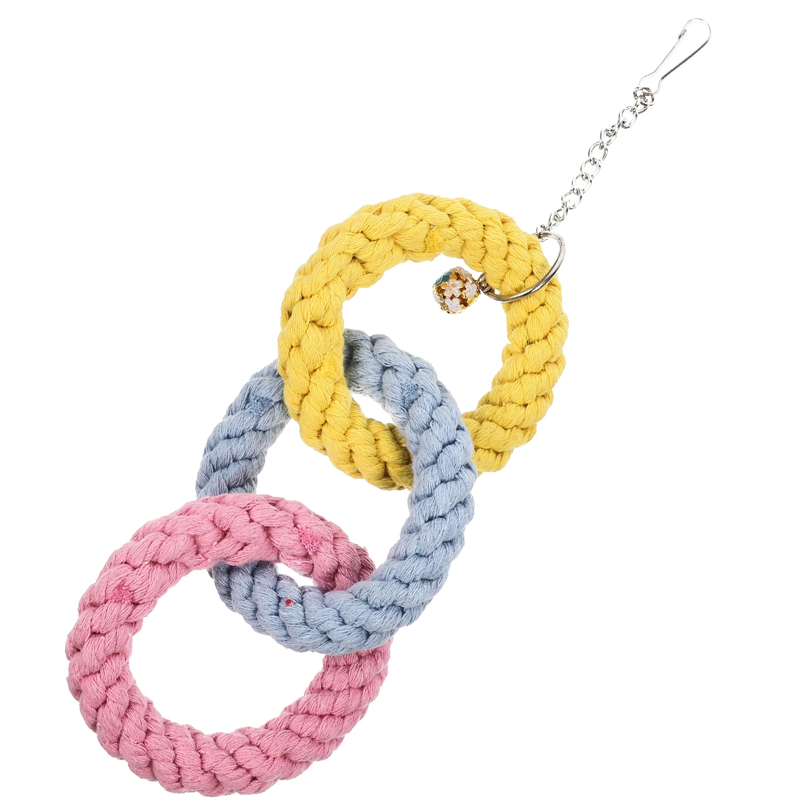 Hanging Three Ring Climbing Toy Sugar Glider Plaything Cloth Durable Cage Accessories Hamster Chinchilla Bird Pet Toys
Hanging Three Ring Climbing Toy Sugar Glider Plaything Cloth Durable Cage Accessories Hamster Chinchilla Bird Pet Toys