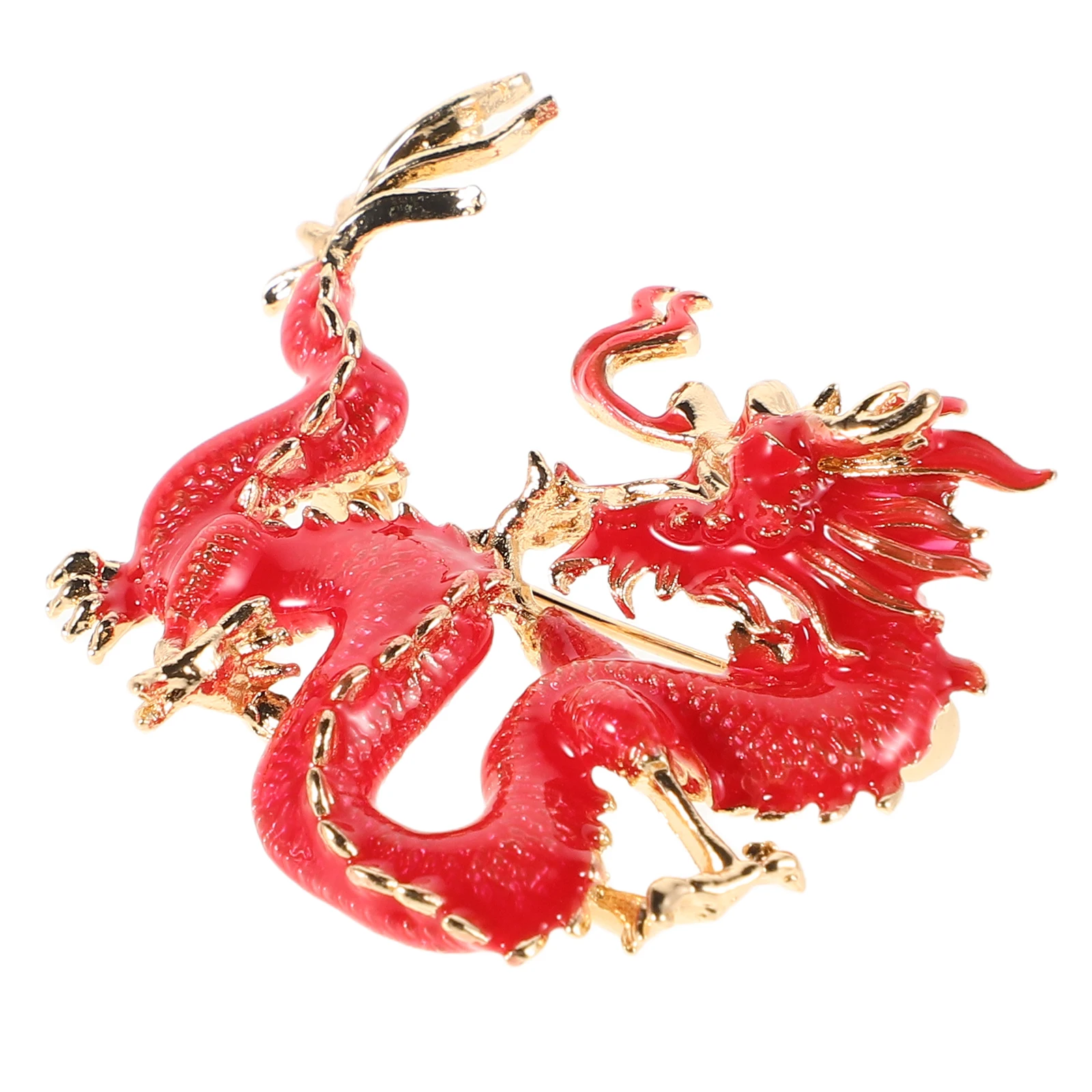 Chinese Dragon Brooch Vintage Jewelry for Men Women Suit Style Durable Materials Exquisite Craftsmanship Retro Design
Chinese Dragon Brooch Vintage Jewelry for Men Women Suit Style Durable Materials Exquisite Craftsmanship Retro Design