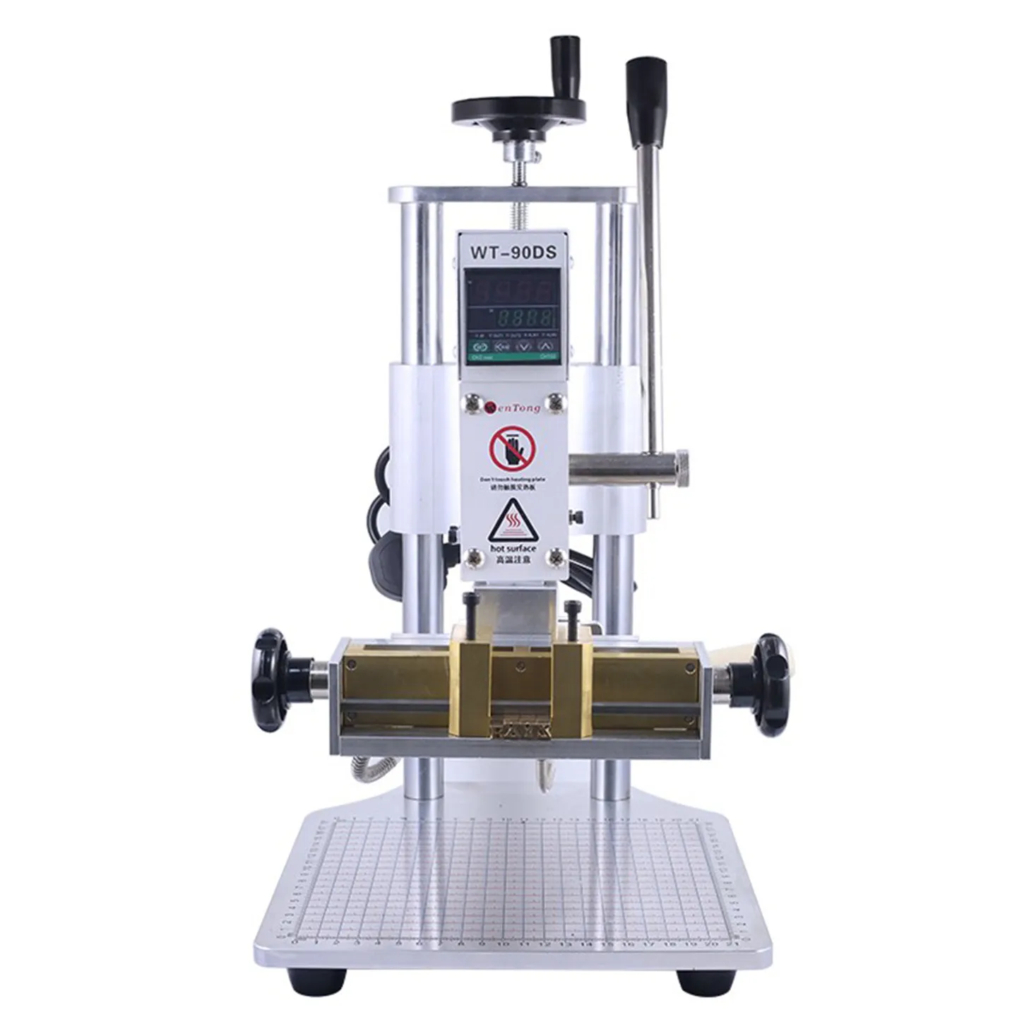 Hair Dryer Leather Box Movable Type LOGO Trademark PU Leather Hot Stamping Machine Quick‑Change Mold Branding Embossing Machine
Hair Dryer Leather Box Movable Type LOGO Trademark PU Leather Hot Stamping Machine Quick‑Change Mold Branding Embossing Machine
