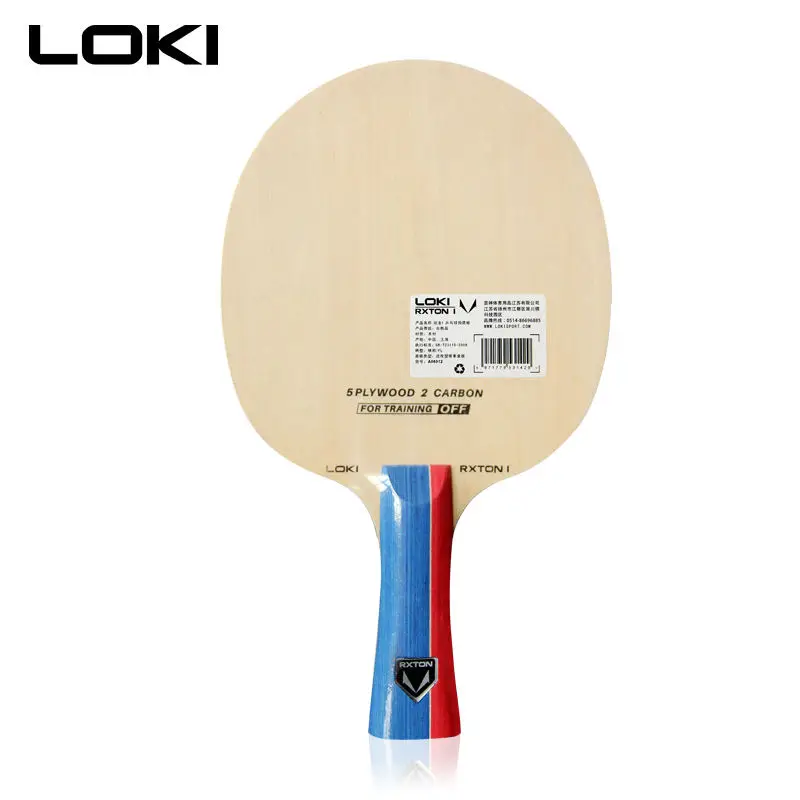 LOKI RXTON 1 Carbon Table Tennis Blade 7 Layers Offensive Children Club Training Pingpong Racket 10pcs Wholesale
LOKI RXTON 1 Carbon Table Tennis Blade 7 Layers Offensive Children Club Training Pingpong Racket 10pcs Wholesale