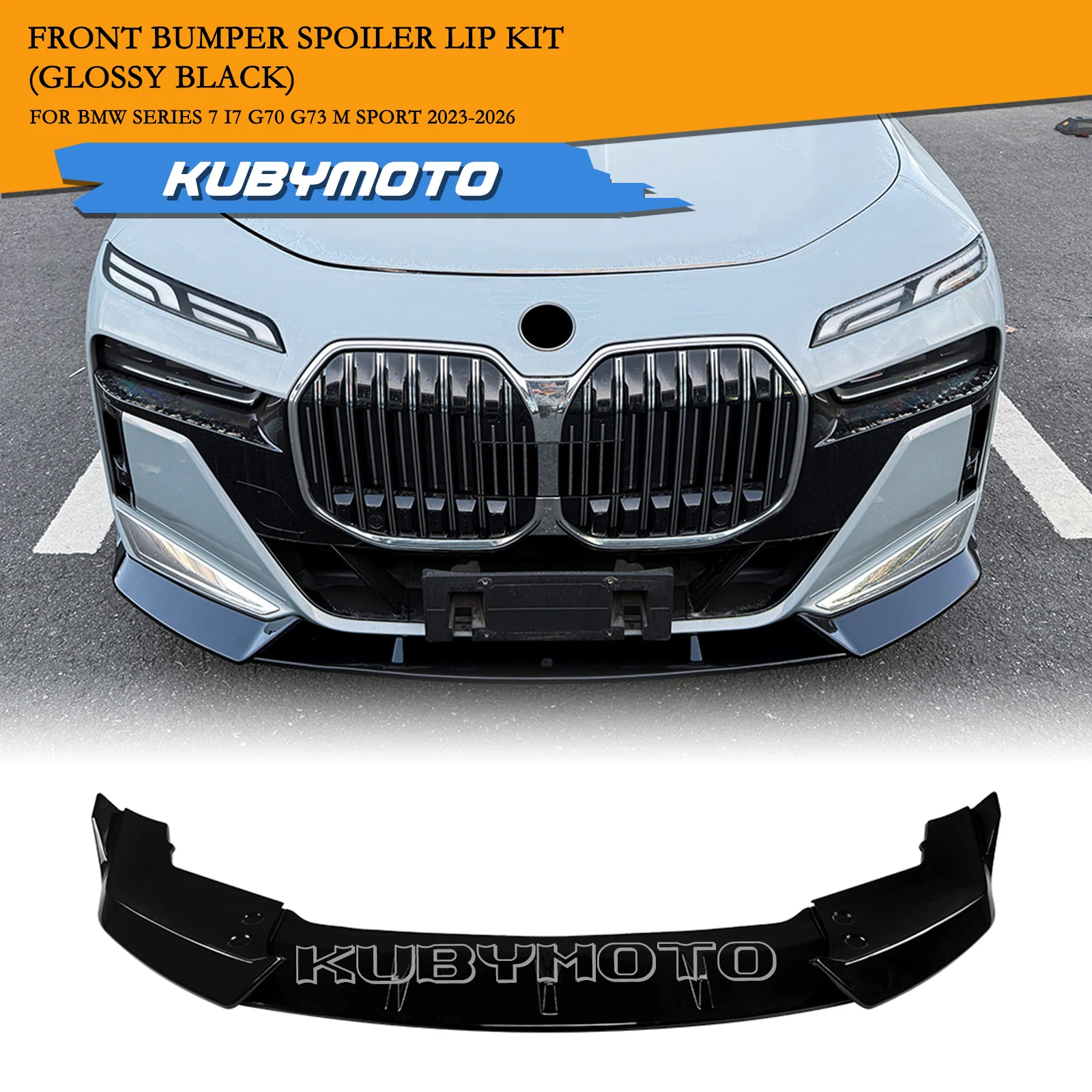 Car Front Bumper Spoiler Separator Lip Lower Splitter For BMW 7 Series i7 G70 G73 M Sport 2023
Car Front Bumper Spoiler Separator Lip Lower Splitter For BMW 7 Series i7 G70 G73 M Sport 2023