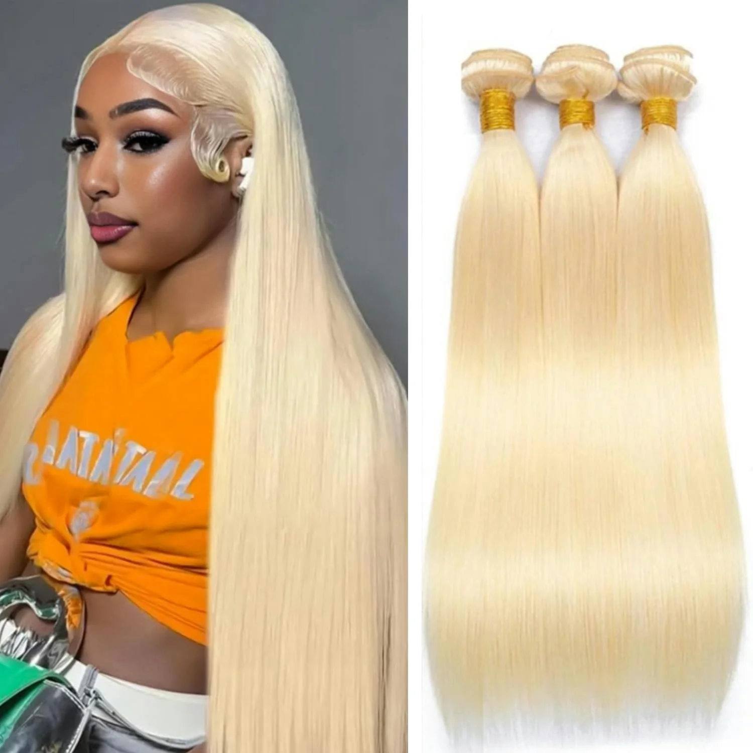 Наборы из 1/3/4 пучков волос Honey 613 Blonde Remy, прямые бразильские волосы для наращивания, 100% натуральные человеческие волосы, длина 36, 38, 40 дюймов, бесплатная доставка.
Наборы из 1/3/4 пучков волос Honey 613 Blonde Remy, прямые бразильские волосы для наращивания, 100% натуральные человеческие волосы, длина 36, 38, 40 дюймов, бесплатная доставка.