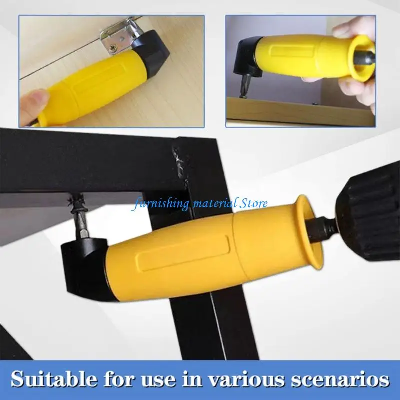 Y5GD 90 Degree Drill Adapter High Torque Design Angled Bit Holder For Tight Space
Y5GD 90 Degree Drill Adapter High Torque Design Angled Bit Holder For Tight Space