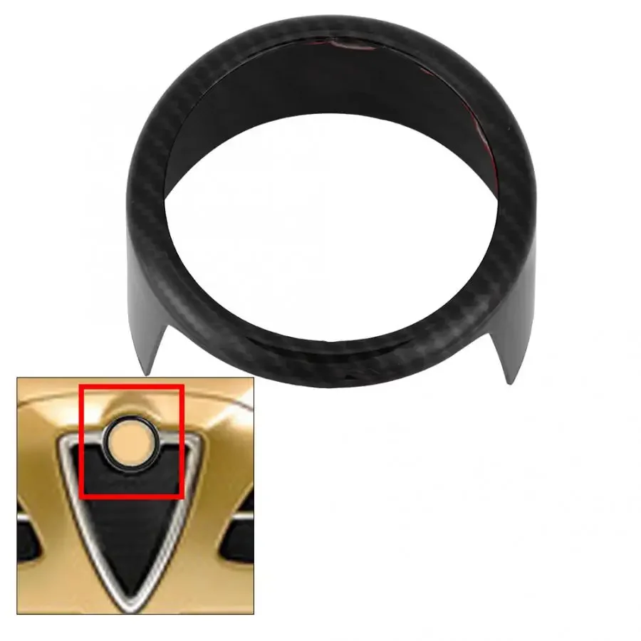 Декоративная накладка на переднюю решетку из карбона и АБС-пластика для Alfa Romeo Stelvio 2017-2018, стайлинг автомобиля
Декоративная накладка на переднюю решетку из карбона и АБС-пластика для Alfa Romeo Stelvio 2017-2018, стайлинг автомобиля