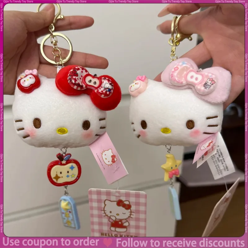 New Bag Pendant Plush Toy HelloKitty Car Hanging Ornament Peace Charm Cute Gift for Couples Girls Decoration Keychain 8-16cm
New Bag Pendant Plush Toy HelloKitty Car Hanging Ornament Peace Charm Cute Gift for Couples Girls Decoration Keychain 8-16cm