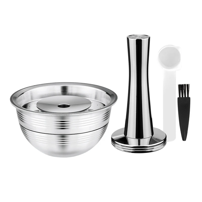 Фильтры для кофе Nespresso Vertuoline Next & Delonghi Plus ENV135 многоразовые капсулы для кофе из нержавеющей стали
Фильтры для кофе Nespresso Vertuoline Next & Delonghi Plus ENV135 многоразовые капсулы для кофе из нержавеющей стали