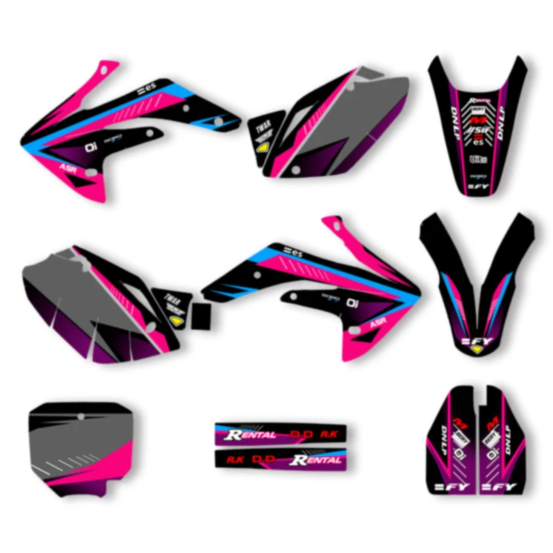 SPACE Custom Motorcycle Graphics Background Decal for HONDA CRF150 2007 2008 2009 2010-2020 CRF150R Decals Stickers Kits 09
SPACE Custom Motorcycle Graphics Background Decal for HONDA CRF150 2007 2008 2009 2010-2020 CRF150R Decals Stickers Kits 09
