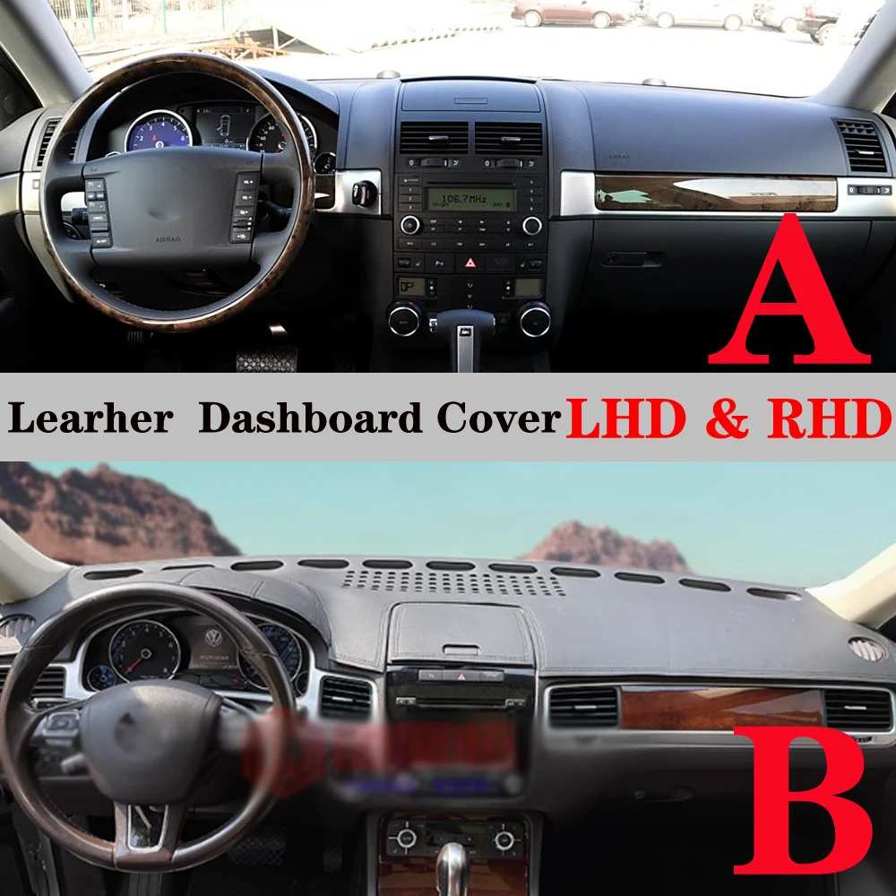 Dashboard Dash Mat Cover PU Leather Pad Sunshade Anti-UV Carpet Car Accessories For Volkswagen VW Touareg 2002 - 2018 7L 7P 2010
Dashboard Dash Mat Cover PU Leather Pad Sunshade Anti-UV Carpet Car Accessories For Volkswagen VW Touareg 2002 - 2018 7L 7P 2010
