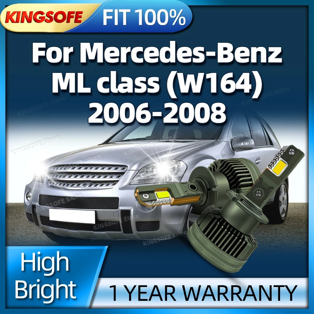 2PCS LED Lamp Canbus 50000LM Replacement Original HID D2S Car Headlight Bulbs For Mercedes Benz ML Class W164 2006 2007 2008
2PCS LED Lamp Canbus 50000LM Replacement Original HID D2S Car Headlight Bulbs For Mercedes Benz ML Class W164 2006 2007 2008