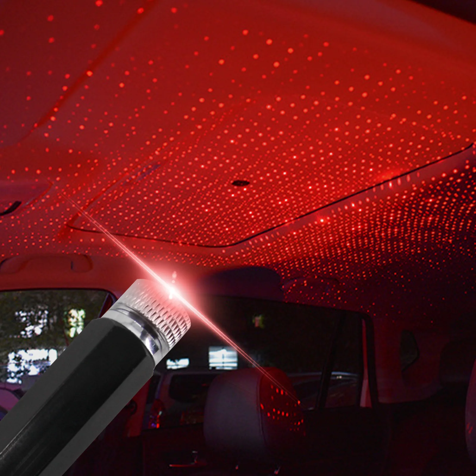 Car Roof Star Ambient Light Romantic USB Night Atmosphere Lamp Home Interior Decoration Mini Ceiling Projector Galaxy Adjustable
Car Roof Star Ambient Light Romantic USB Night Atmosphere Lamp Home Interior Decoration Mini Ceiling Projector Galaxy Adjustable