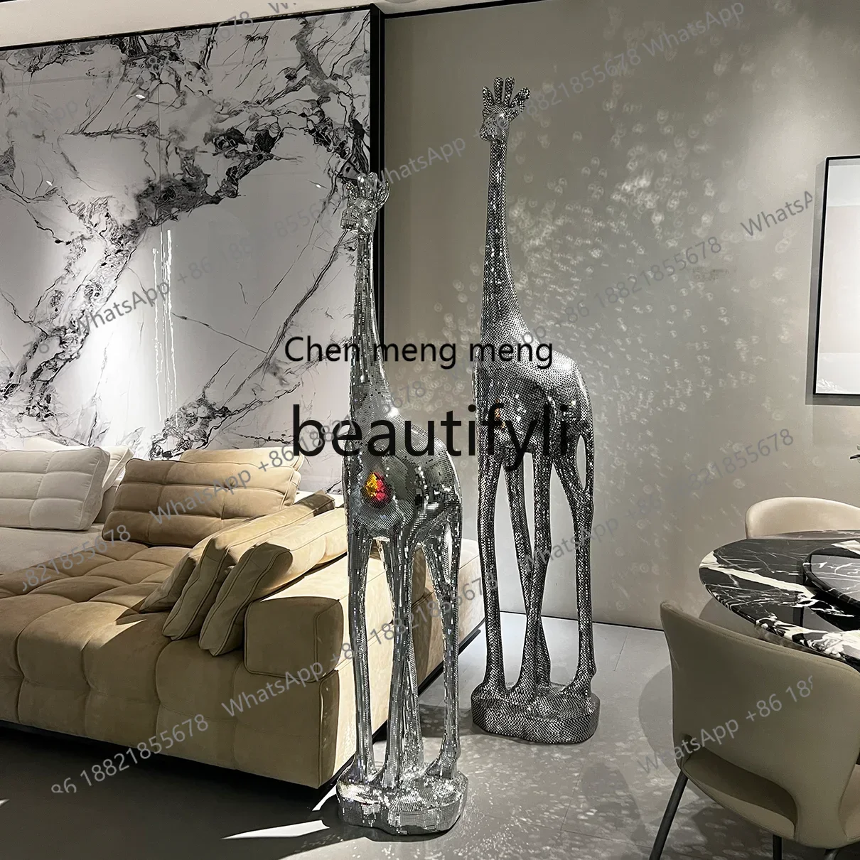 CC Modern Home Living Room Entrance Floor Giraffe Ornament Sculpture
CC Modern Home Living Room Entrance Floor Giraffe Ornament Sculpture