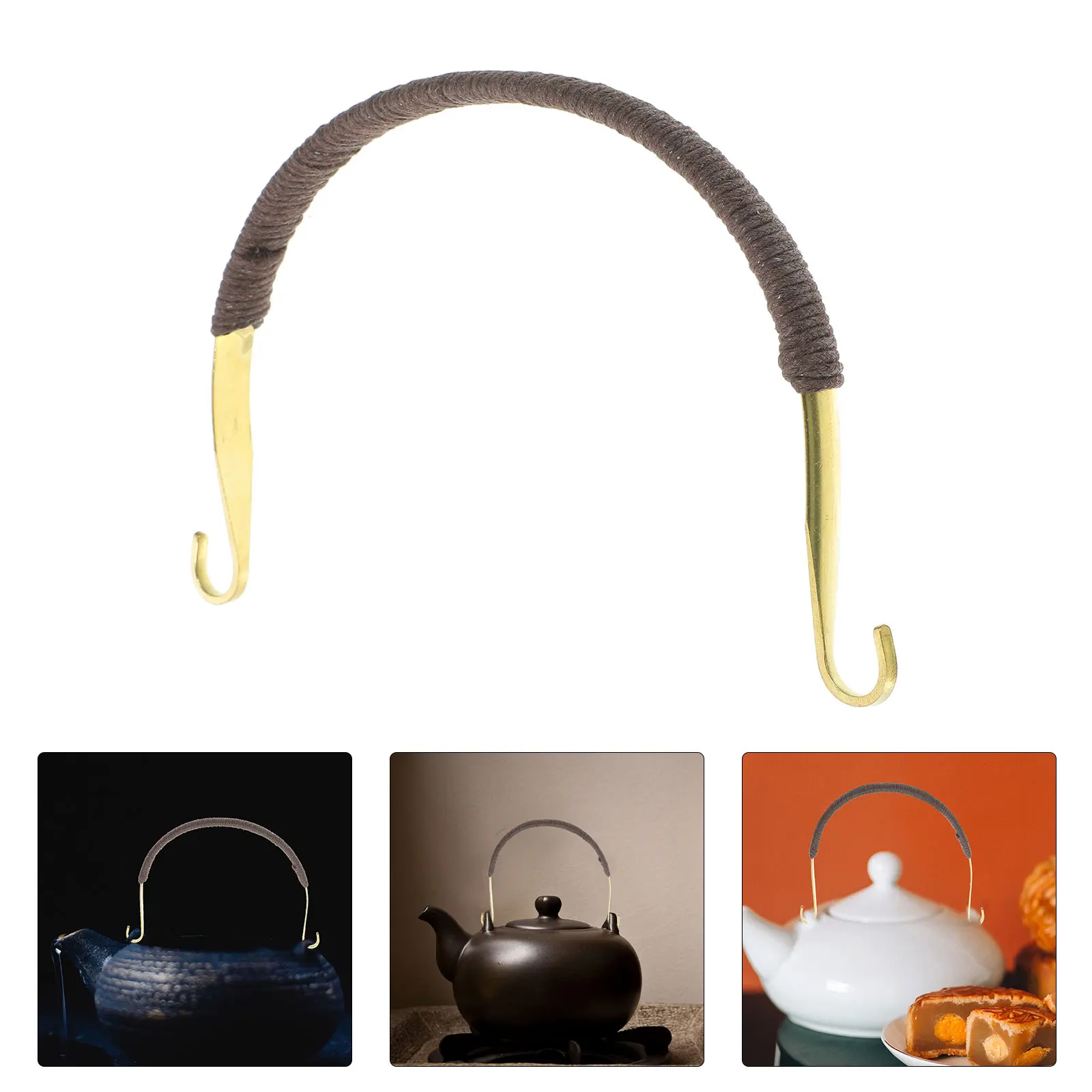 Copper Teapot Handle Retro Kettle Replacement Bendable Grip Large Cover to Weave Household
Copper Teapot Handle Retro Kettle Replacement Bendable Grip Large Cover to Weave Household