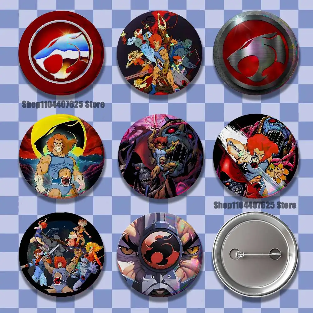 T-ThunderCats CARTOON Badges Button Round Creative Pin Brooch Badge Bag Decor Accessories Fans Collect Friends Gifts
T-ThunderCats CARTOON Badges Button Round Creative Pin Brooch Badge Bag Decor Accessories Fans Collect Friends Gifts