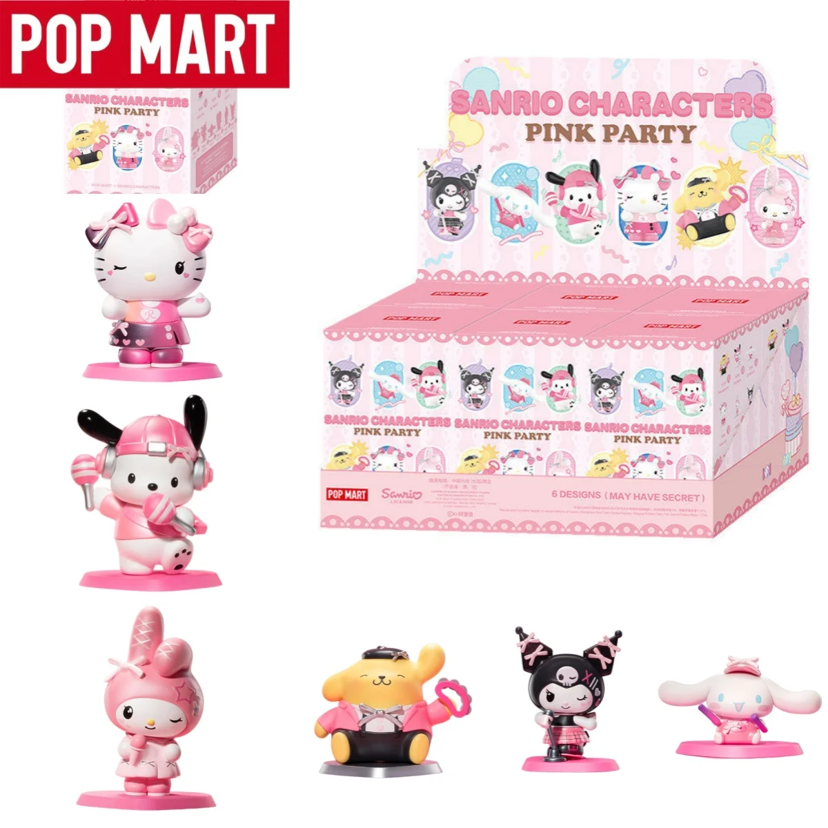 POP MART X Sanrio Series Characters Pink Party Blind Box Cute Anime Figure Collection Desktop Toy Hello Kitty Girl Birthday Gift
POP MART X Sanrio Series Characters Pink Party Blind Box Cute Anime Figure Collection Desktop Toy Hello Kitty Girl Birthday Gift