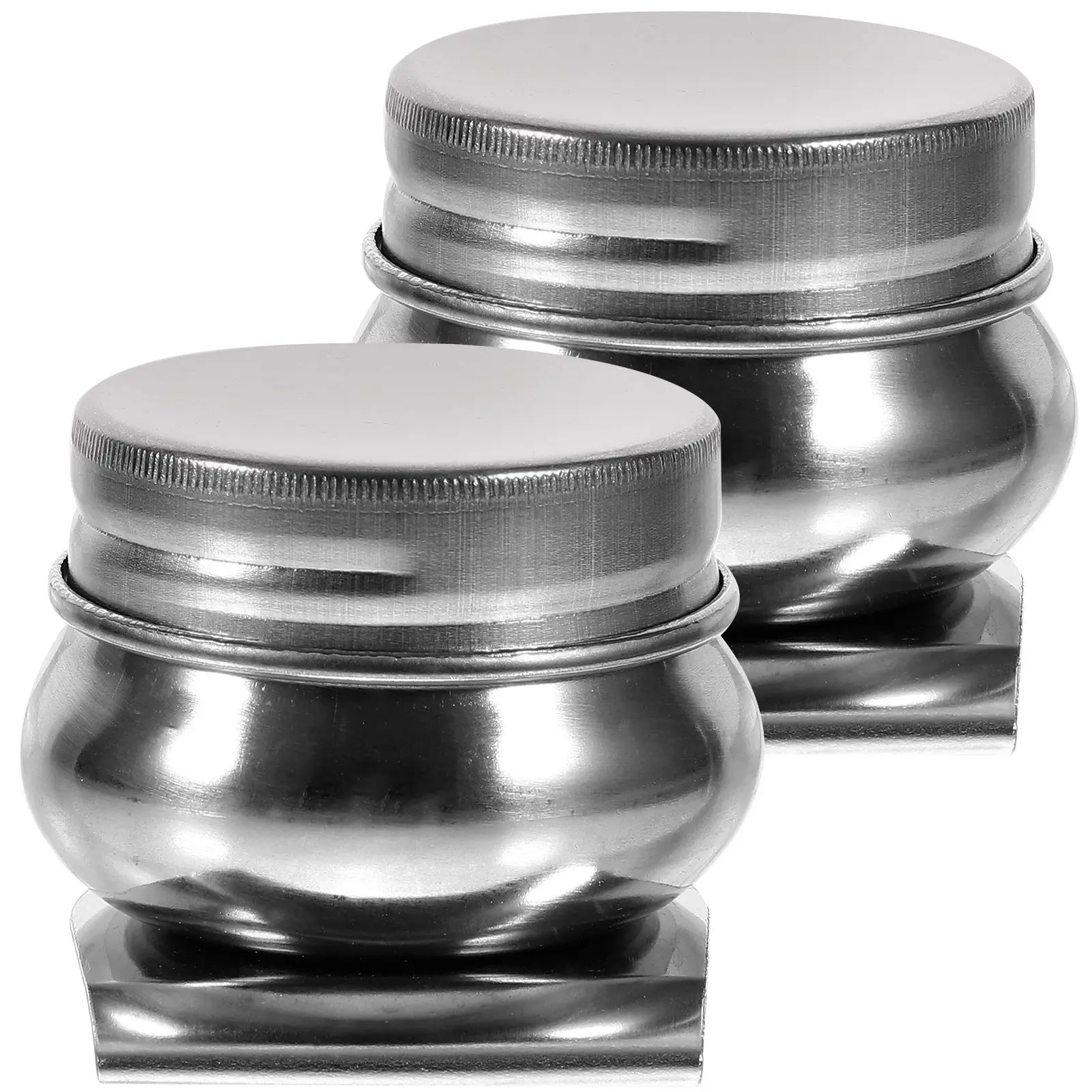 2 Pcs Color Kettle Grease Container for Kitchen Stainless Steel Paint Palette with Lid Cup Oil Painting
2 Pcs Color Kettle Grease Container for Kitchen Stainless Steel Paint Palette with Lid Cup Oil Painting