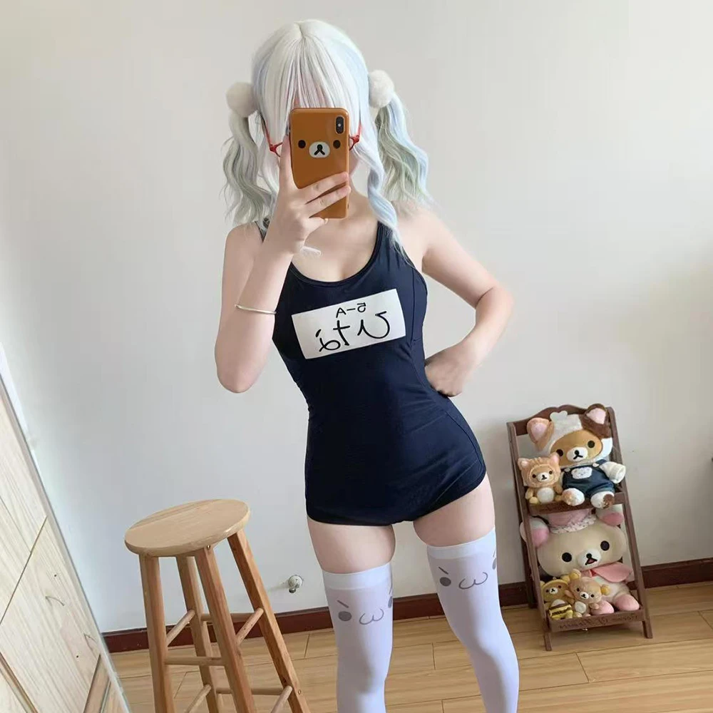 Anime Shigure Ui Cosplay Costume Girl Cute Tight Fitting Jumpsuit Swimsuit Summer Sexy Japanese Swimwear Bodysuit Clothing
Anime Shigure Ui Cosplay Costume Girl Cute Tight Fitting Jumpsuit Swimsuit Summer Sexy Japanese Swimwear Bodysuit Clothing