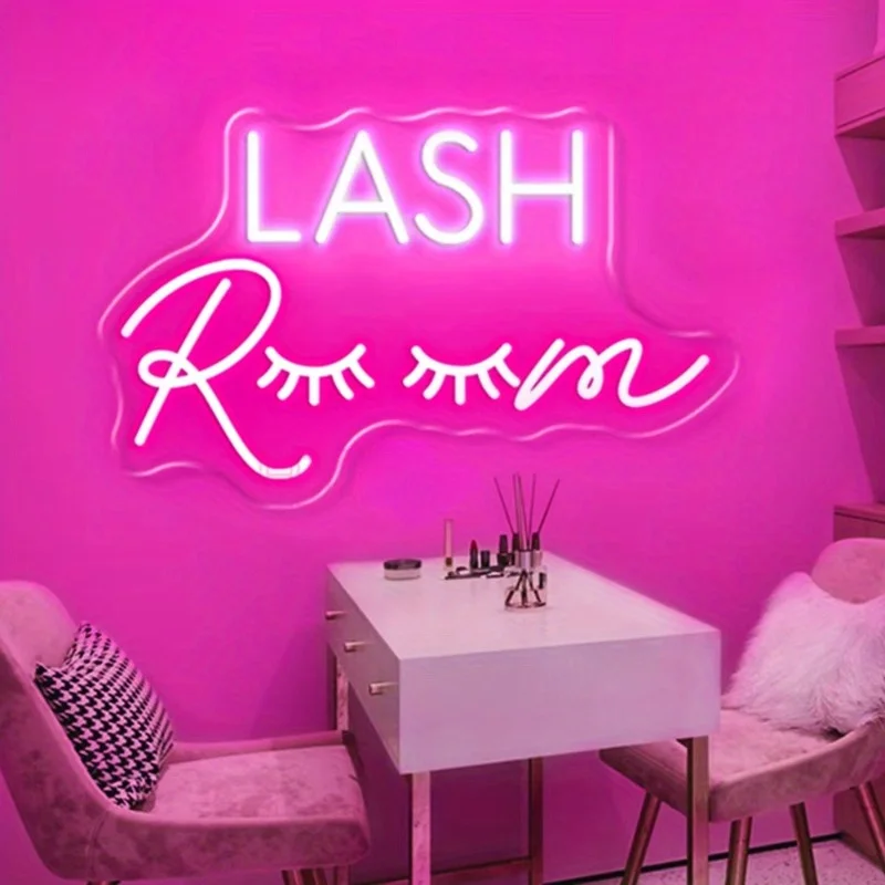 LASH Room Neon Sign LED Wall Art USB Dimmable for Lash Salon Beauty Studio Decor Eyelash Shop Makeup Room Aesthetic Glam Signage
LASH Room Neon Sign LED Wall Art USB Dimmable for Lash Salon Beauty Studio Decor Eyelash Shop Makeup Room Aesthetic Glam Signage