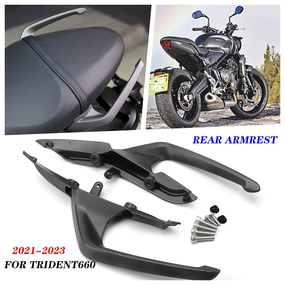 For Trident 660 Trident TRIDENT 660 2021 2022 2023 New Motorcycle Aluminum Rear Grab Bars Seat Pillion Passenger Handle Armrest
For Trident 660 Trident TRIDENT 660 2021 2022 2023 New Motorcycle Aluminum Rear Grab Bars Seat Pillion Passenger Handle Armrest