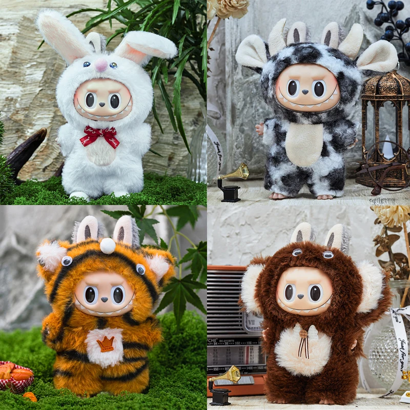 Новинка для Labubu, 17 см, виниловые аксессуары для кукол, 12 китайских зодиаков, серия животных, Kawaii Labubu, одежда, набор одежды
Новинка для Labubu, 17 см, виниловые аксессуары для кукол, 12 китайских зодиаков, серия животных, Kawaii Labubu, одежда, набор одежды