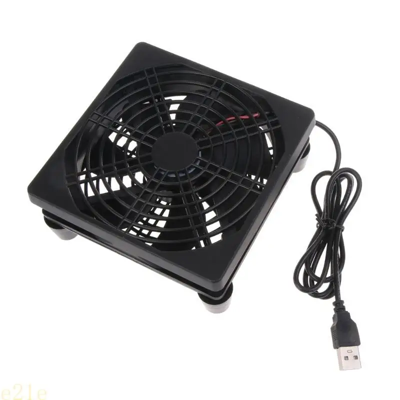 E21E 120mm 5V USB Powered PC Router Fans High Cooling Fan for Router Modem Receiver DVR Box Computer Accessories
E21E 120mm 5V USB Powered PC Router Fans High Cooling Fan for Router Modem Receiver DVR Box Computer Accessories