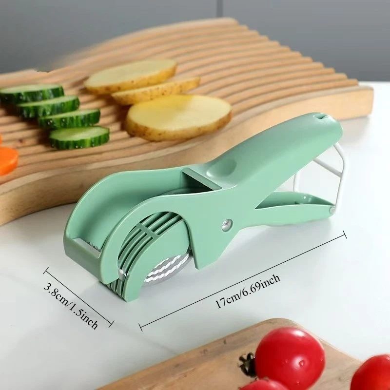 Manual Salad Chopper Stainless Steel Blade Fruit and Vegetable Safety Finger Guard Salad Kitchen Camping Portable Slicer Tool
Manual Salad Chopper Stainless Steel Blade Fruit and Vegetable Safety Finger Guard Salad Kitchen Camping Portable Slicer Tool
