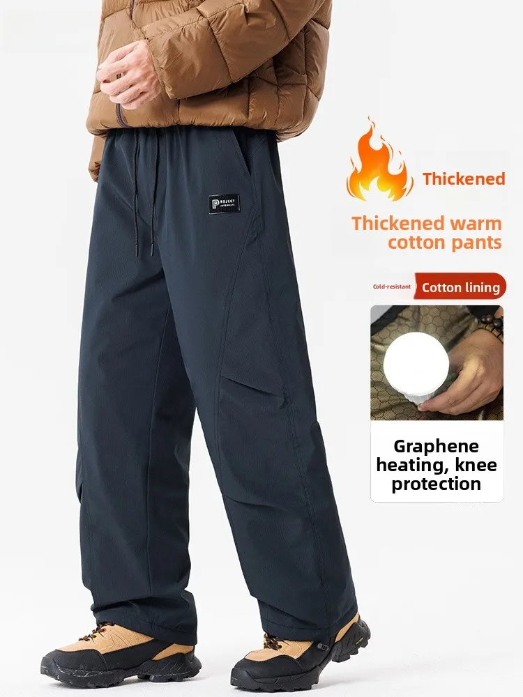 Теплые хлопковые брюки Thiened для мужчин, осенне-зимние повседневные брюки для активного отдыха, ветрозащитные лыжные штаны, мужские зимние прямые брюки...
Теплые хлопковые брюки Thiened для мужчин, осенне-зимние повседневные брюки для активного отдыха, ветрозащитные лыжные штаны, мужские зимние прямые брюки...