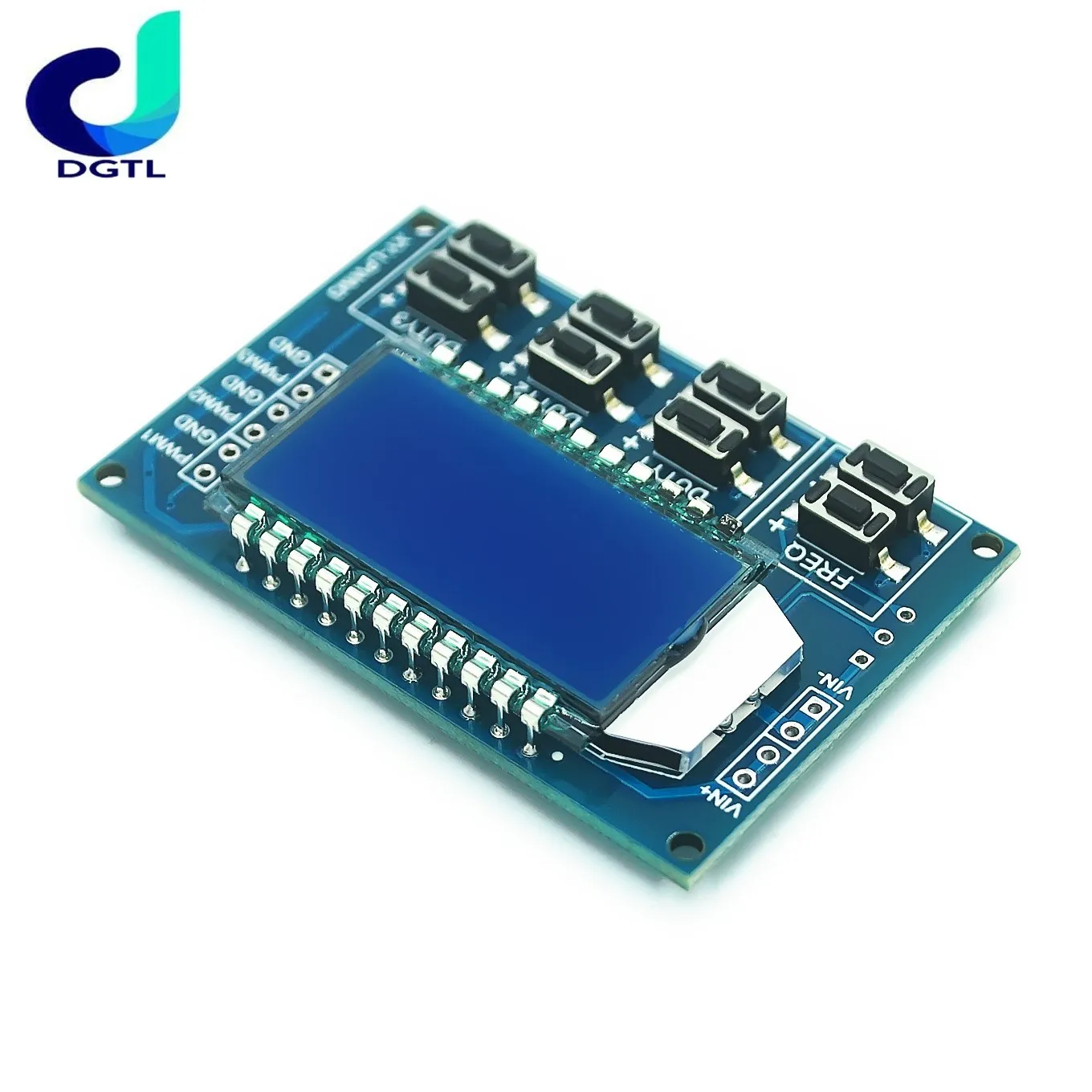 3 channels PWM pulse frequency duty cycle adjustable module square wave rectangular wave signal generator
3 channels PWM pulse frequency duty cycle adjustable module square wave rectangular wave signal generator