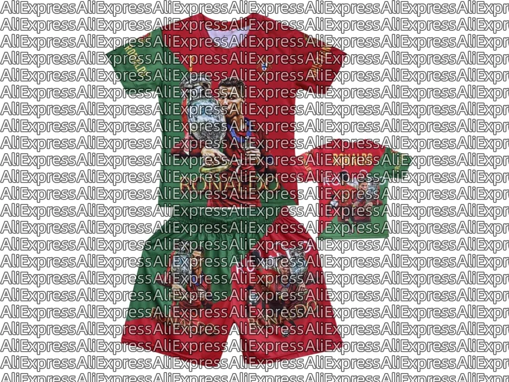 Adult and Children's Cristiano Ronaldo Champion Trophy Commemorative Football Set 3D Printed Jersey Shorts Two Piece Set
Adult and Children's Cristiano Ronaldo Champion Trophy Commemorative Football Set 3D Printed Jersey Shorts Two Piece Set
