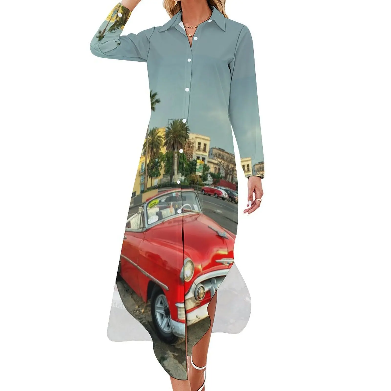 American Classic on the Prom Long Sleeved Shirt Dress ladies dresses for special occasions dress
American Classic on the Prom Long Sleeved Shirt Dress ladies dresses for special occasions dress