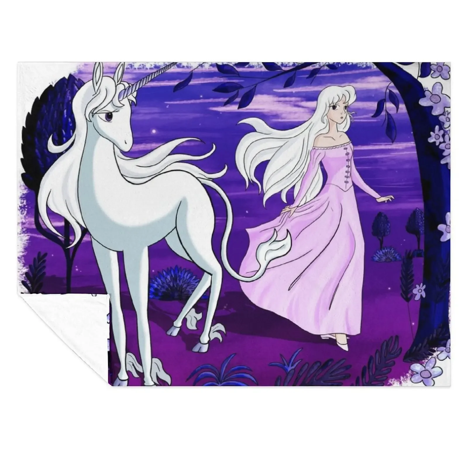 The Last Unicorn Lady Amalthea Throw Blanket Flannels Moving Furry wednesday Blankets
The Last Unicorn Lady Amalthea Throw Blanket Flannels Moving Furry wednesday Blankets
