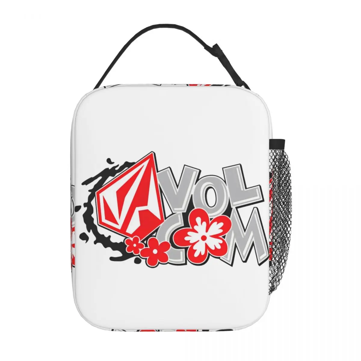 Изолированные сумки для завтрака V-volcom с логотипом, цветочный продукт, оригинальный дизайн, охлаждающая термальная коробка Bento для улицы
Изолированные сумки для завтрака V-volcom с логотипом, цветочный продукт, оригинальный дизайн, охлаждающая термальная коробка Bento для улицы