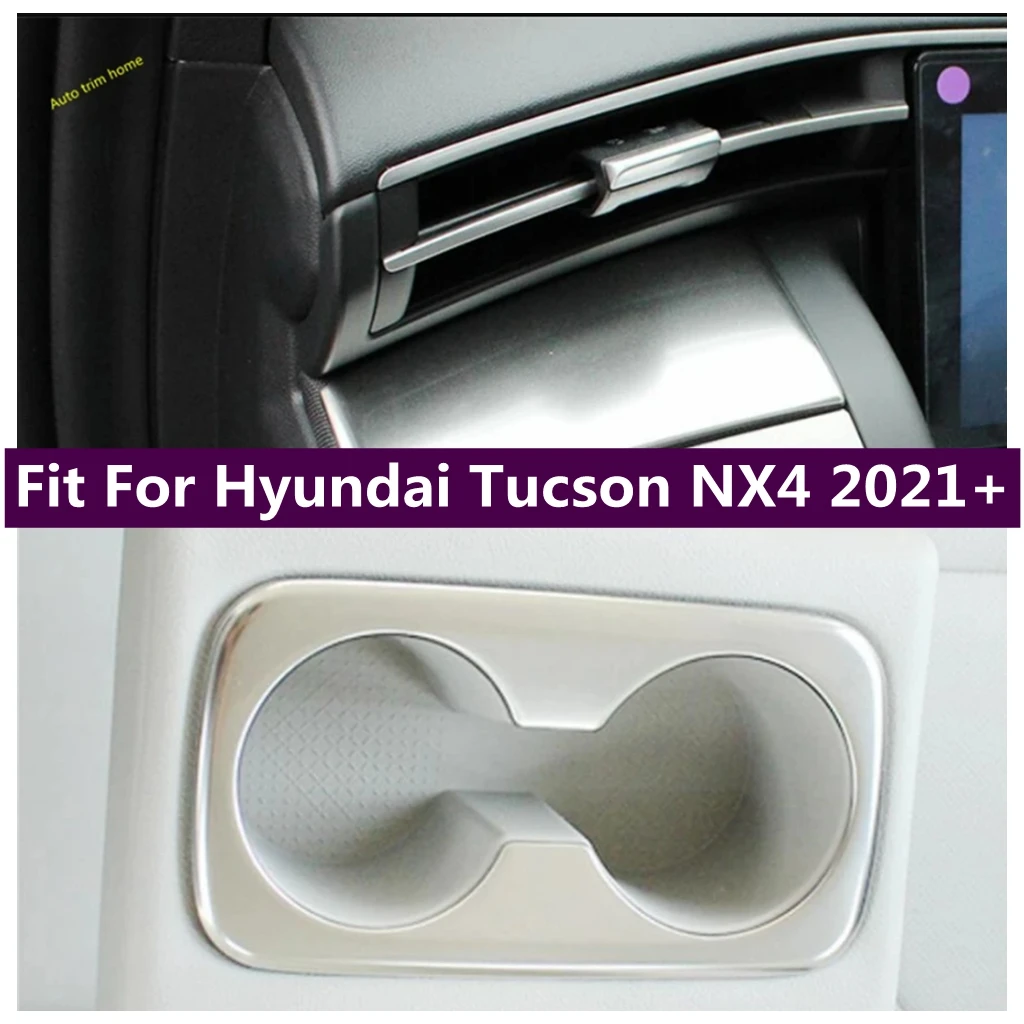 Center Control Decoration Strips Water Cup Holder Frame Cover Trim Fit For Hyundai Tucson NX4 2021 - 2023 Car Accessories
Center Control Decoration Strips Water Cup Holder Frame Cover Trim Fit For Hyundai Tucson NX4 2021 - 2023 Car Accessories