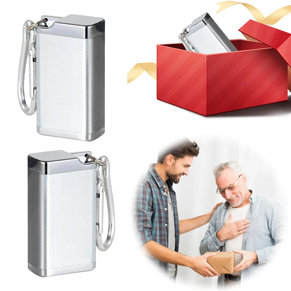 Mini Portable Ashtray Rotating Lid Outdoor Cigarette Holder with Carabiner Butt Disposal Box Fireproof for Outdoor Travel
Mini Portable Ashtray Rotating Lid Outdoor Cigarette Holder with Carabiner Butt Disposal Box Fireproof for Outdoor Travel