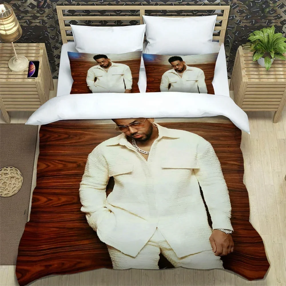Latin singer Romeo Santos Bedding Sets exquisite bed supplies set duvet cover bed comforter set bedding set luxury birthday gift
Latin singer Romeo Santos Bedding Sets exquisite bed supplies set duvet cover bed comforter set bedding set luxury birthday gift
