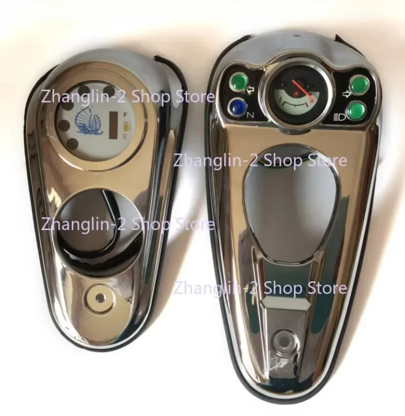 For Lifan QJ150 QJ125 Fuel Tank Gauge Assembly, Fuel Tank Decoration Cover, Gear Gauge, Electroplated Housing
For Lifan QJ150 QJ125 Fuel Tank Gauge Assembly, Fuel Tank Decoration Cover, Gear Gauge, Electroplated Housing