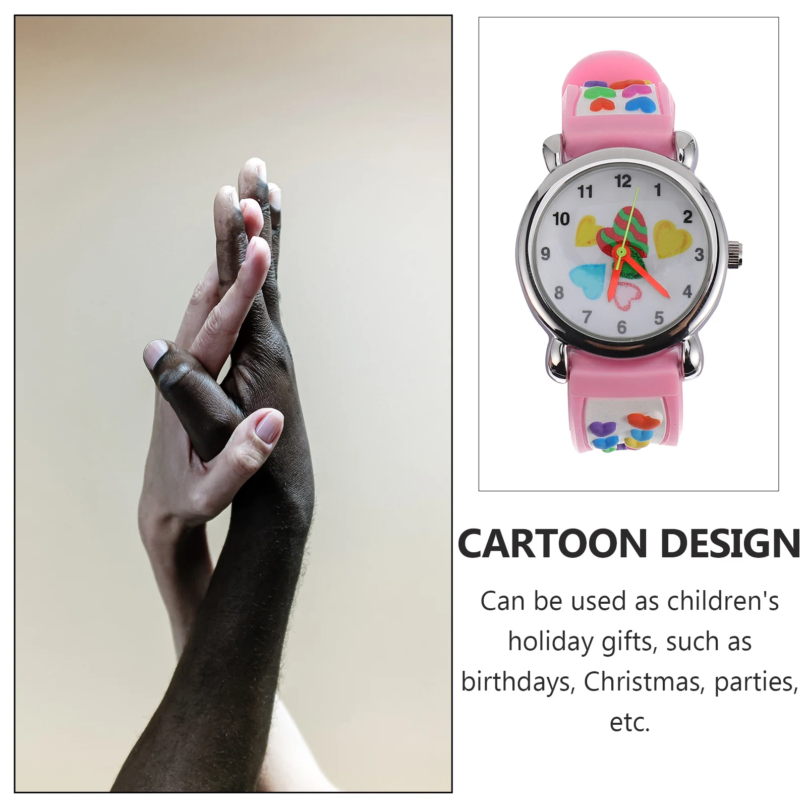 Heart-Shaped Kids Cartoon Waterproof Quartz Children Watch Gift Kids Watch Gift For Girls Birthday Christmas Party
Heart-Shaped Kids Cartoon Waterproof Quartz Children Watch Gift Kids Watch Gift For Girls Birthday Christmas Party