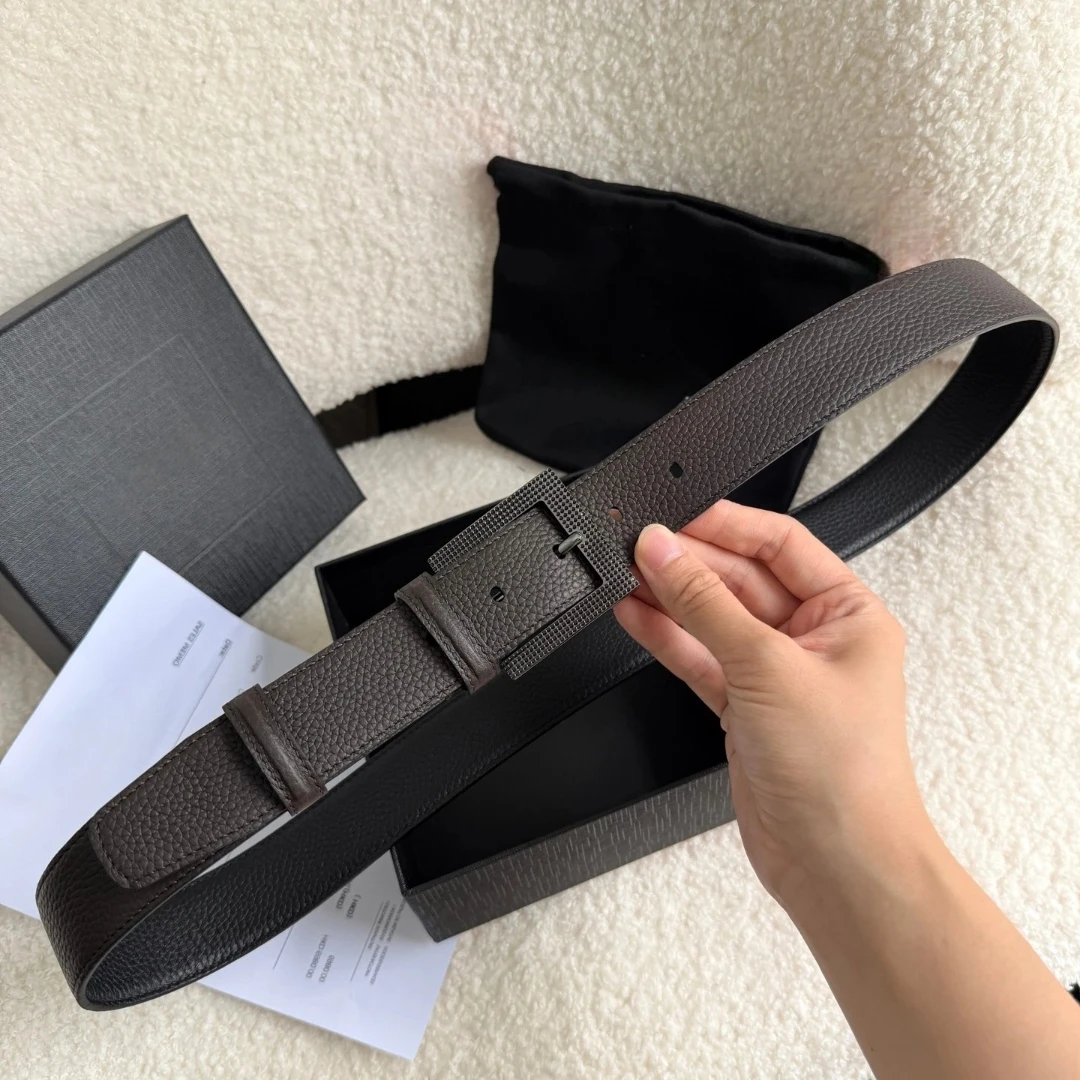Luxury Brand Men's Belt Holiday Gifts Handmade Top-Grain Calfskin Leather Belt 35mm Width Metal Buckle Business Formal Casual
Luxury Brand Men's Belt Holiday Gifts Handmade Top-Grain Calfskin Leather Belt 35mm Width Metal Buckle Business Formal Casual